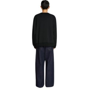 DRIES VAN NOTEN PLEATED JEANS