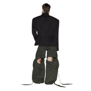 THE ATTICO IVY GREEN LONG PANTS