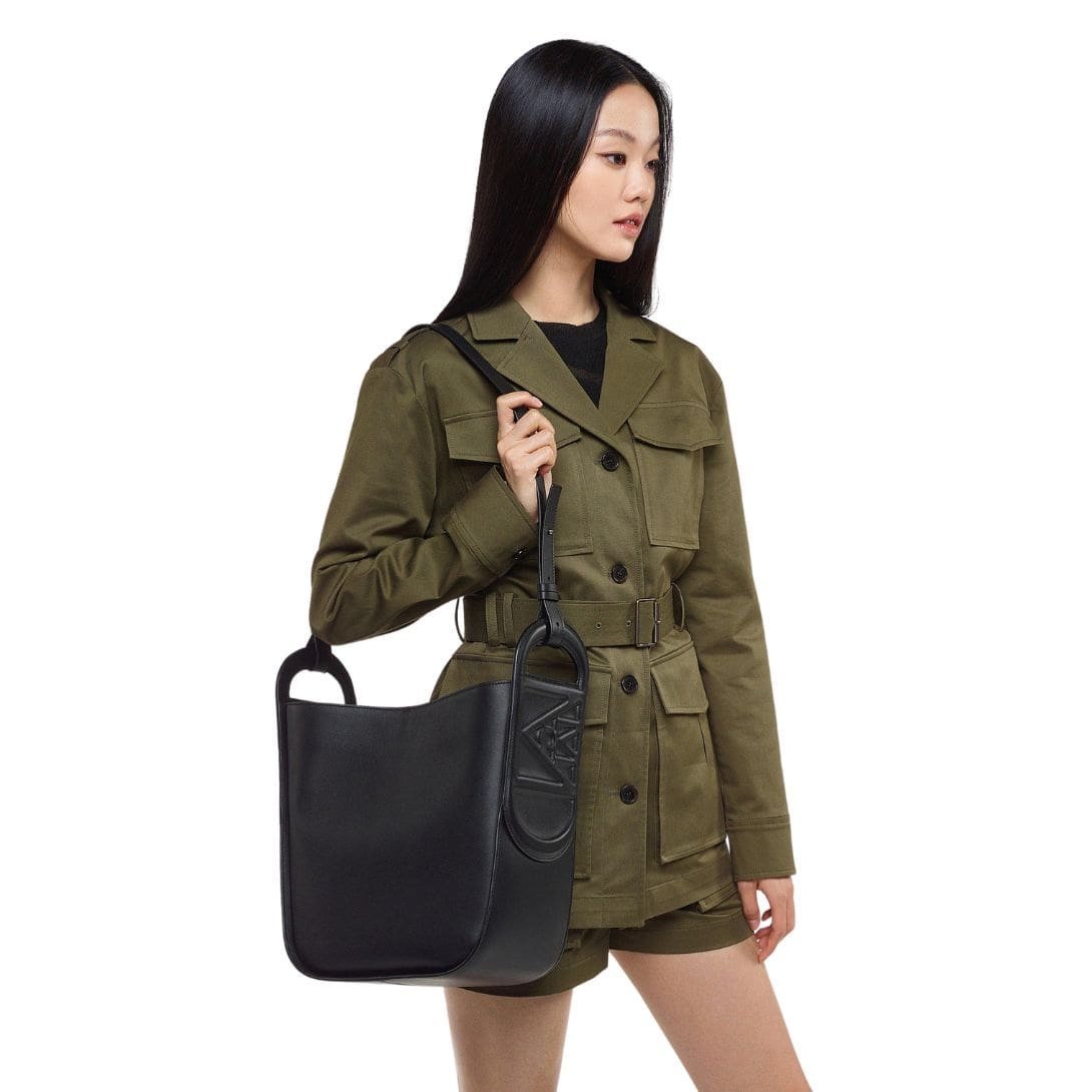 MCM LARGE MODE TRAVIA TOTE IN SPANISH NAPPA LEATHER BLACK - Image 3