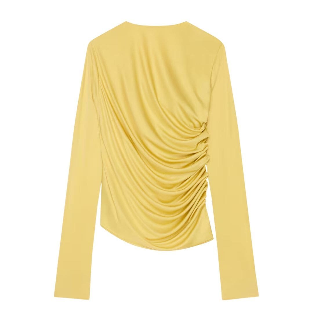 GIVENCHY DRAPED TOP IN JERSEY - Image 2