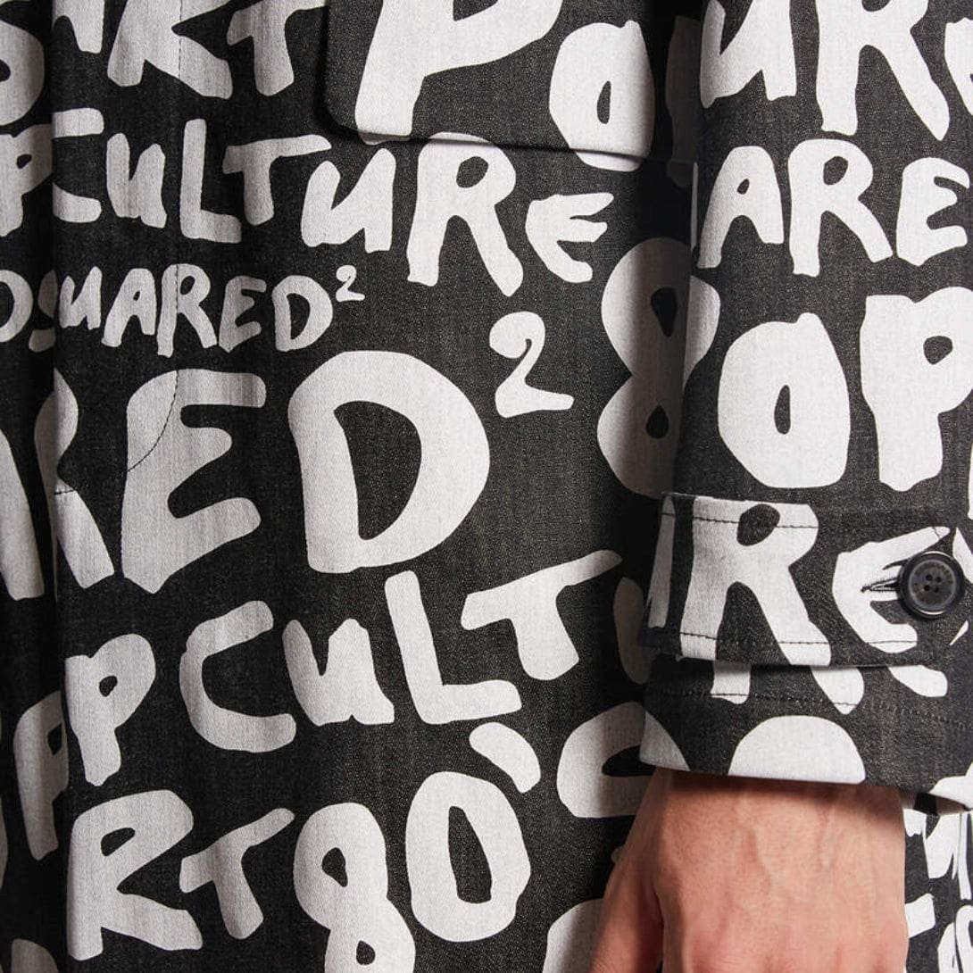 DSQUARED2 D2 POP 80'S TRENCH - Image 7