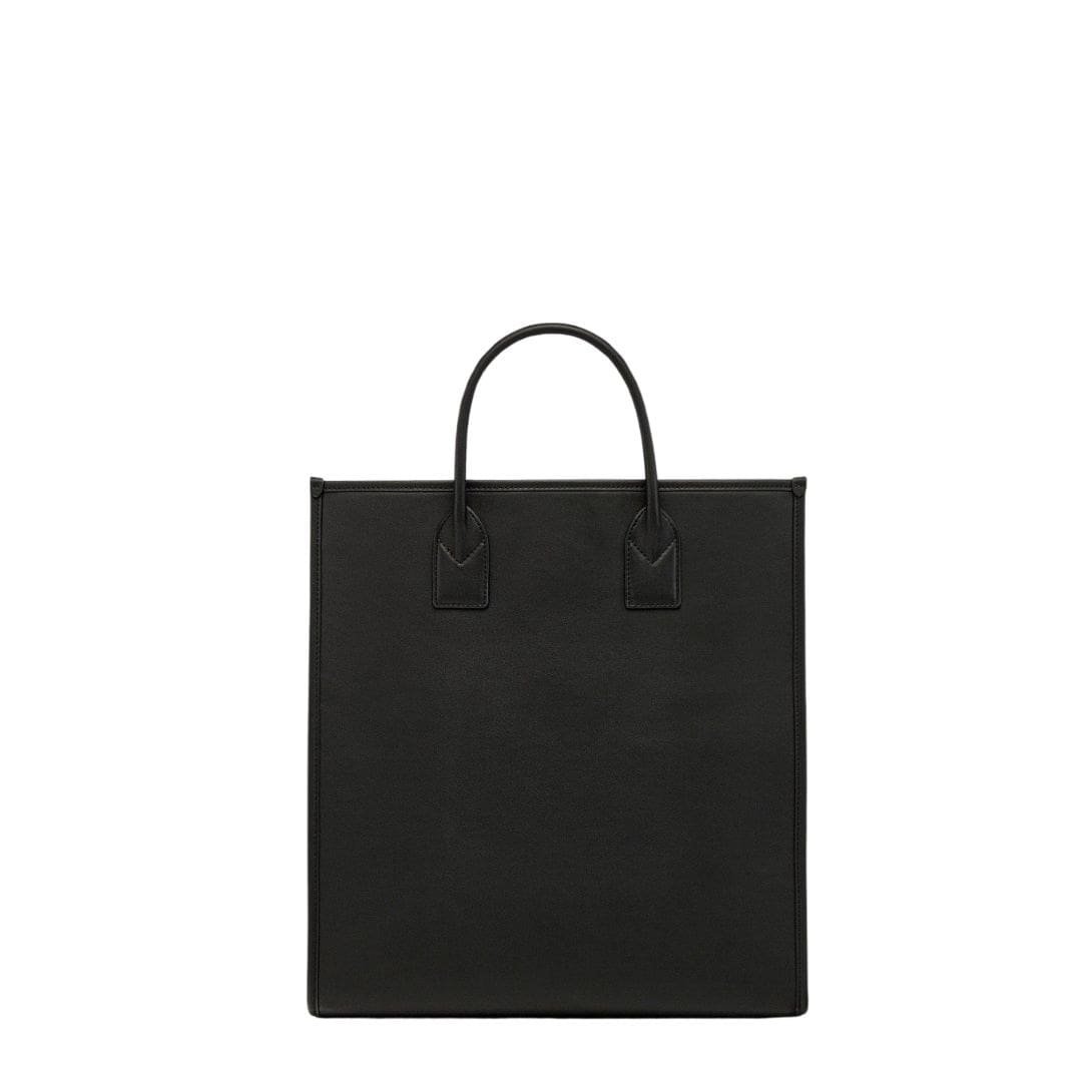 MCM MEDIUM KLASSIK TOTE IN SPANISH CALF LEATHER BLACK - Image 5