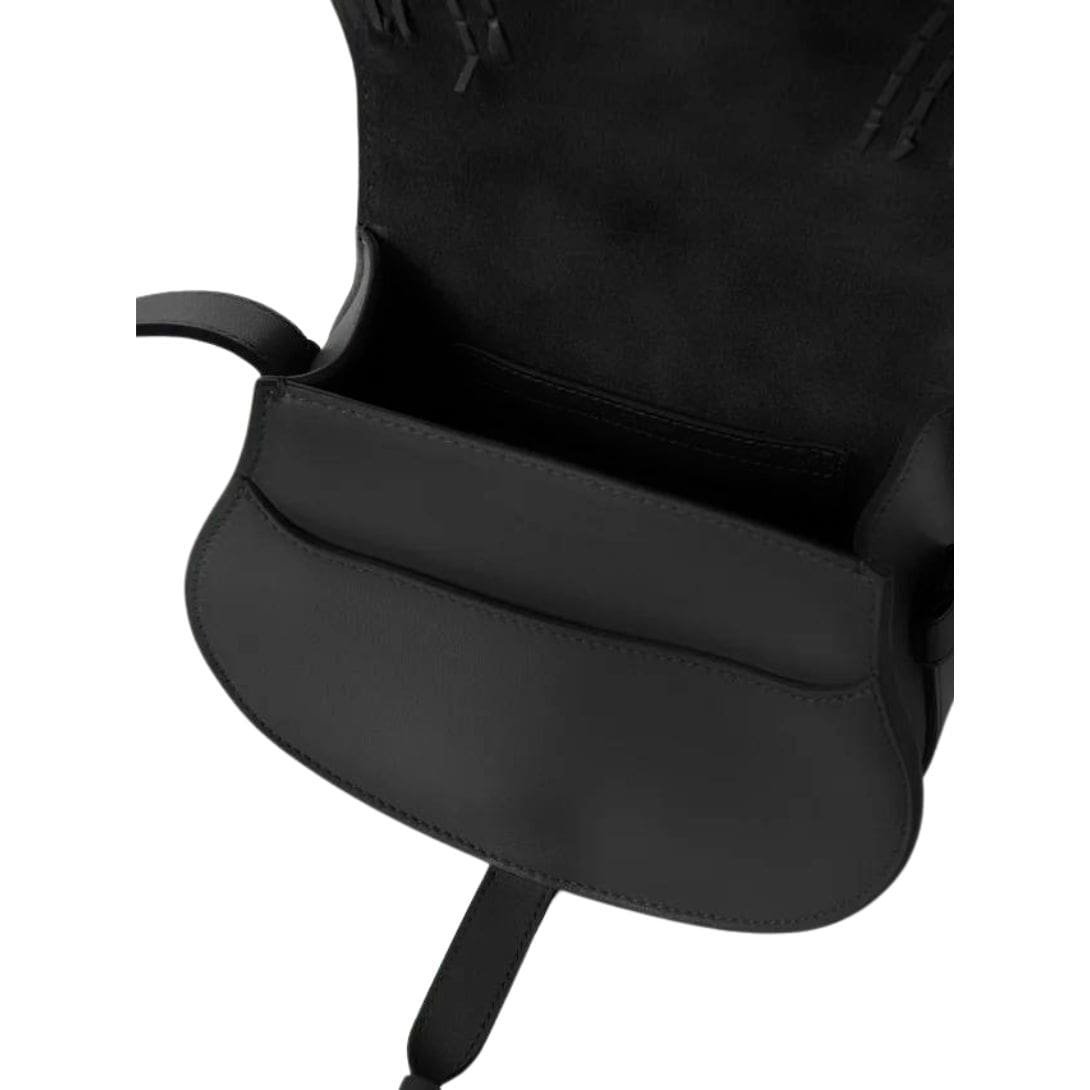 CHLOE MARCIE SMALL SADDLE BAG BLACK - Image 3