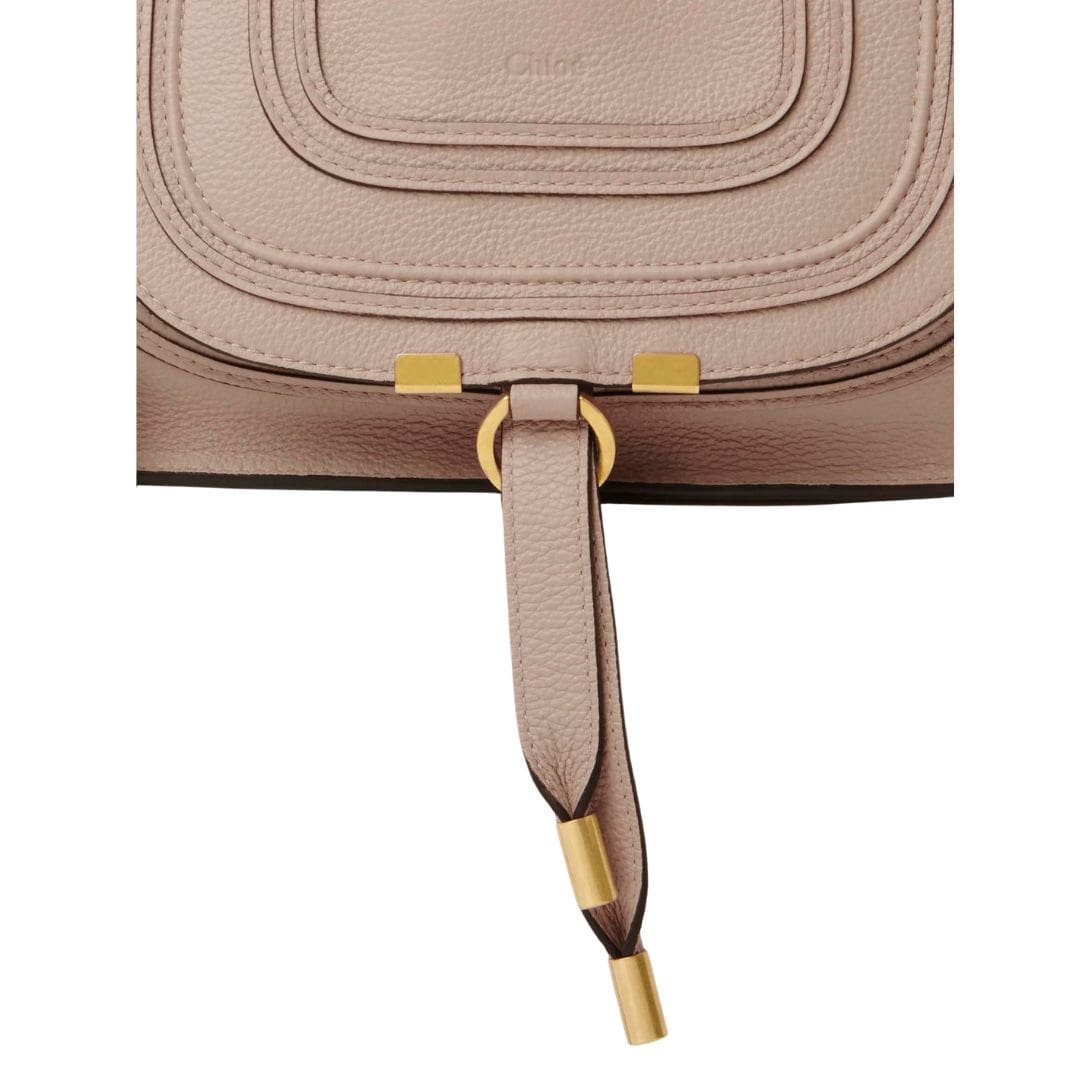 MARCIE SMALL DOUBLE CARRY BAG NOMAD BEIGE - Image 5