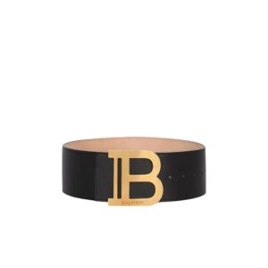 BALMAIN B-BELT IN LEATHER