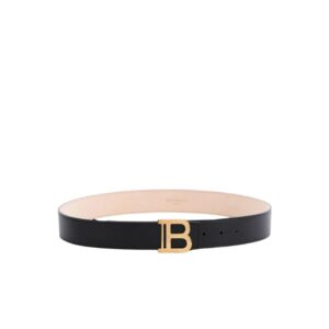 BALMAIN B-BELT IN LEATHER