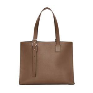 LOEWE BUCKLE HORIZONTAL TOTE IN CLASSIC CALSKIN