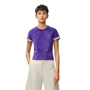 LOEWE TOP IN SUEDE CALFSKIN