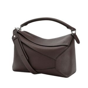 LOEWE LARGE PUZZLE BAG IN GRAINED CALFSKIN
