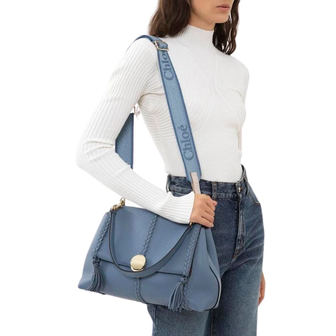 CHLOE ADJUSTABLE STRAP WASHED BLUE - Image 3