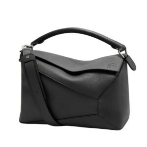 LOEWE LARGE PUZZLE BAG IN GRAINED CALFSKIN