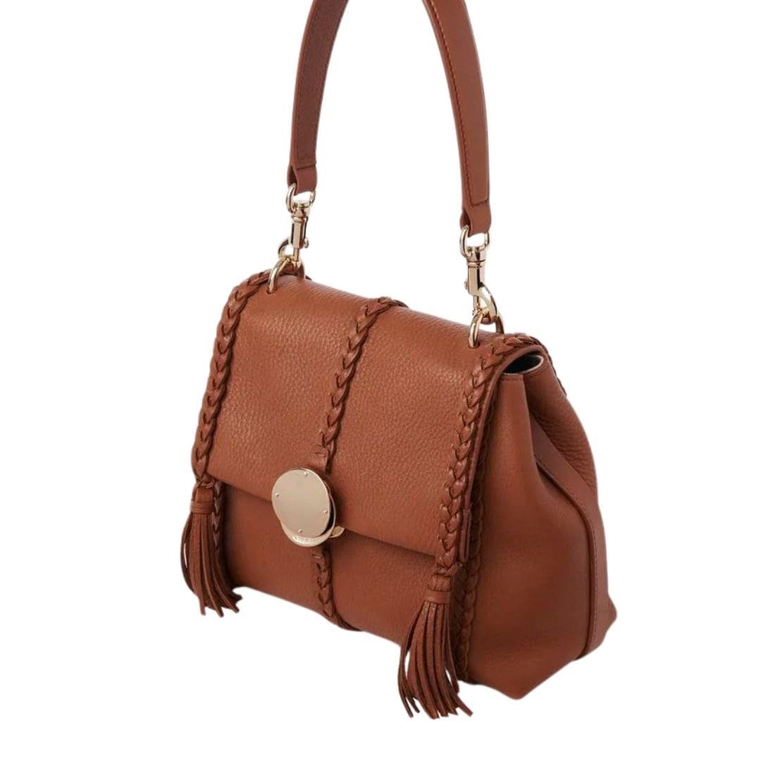 CHLOE PENELOPE SMALL SOFT SHOULDER BAG CARAMEL - Image 4