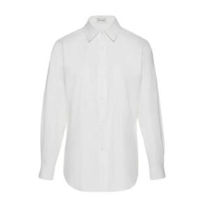 MAGDA BUTRYM CLASSIC COTTON SHIRT IN WHITE