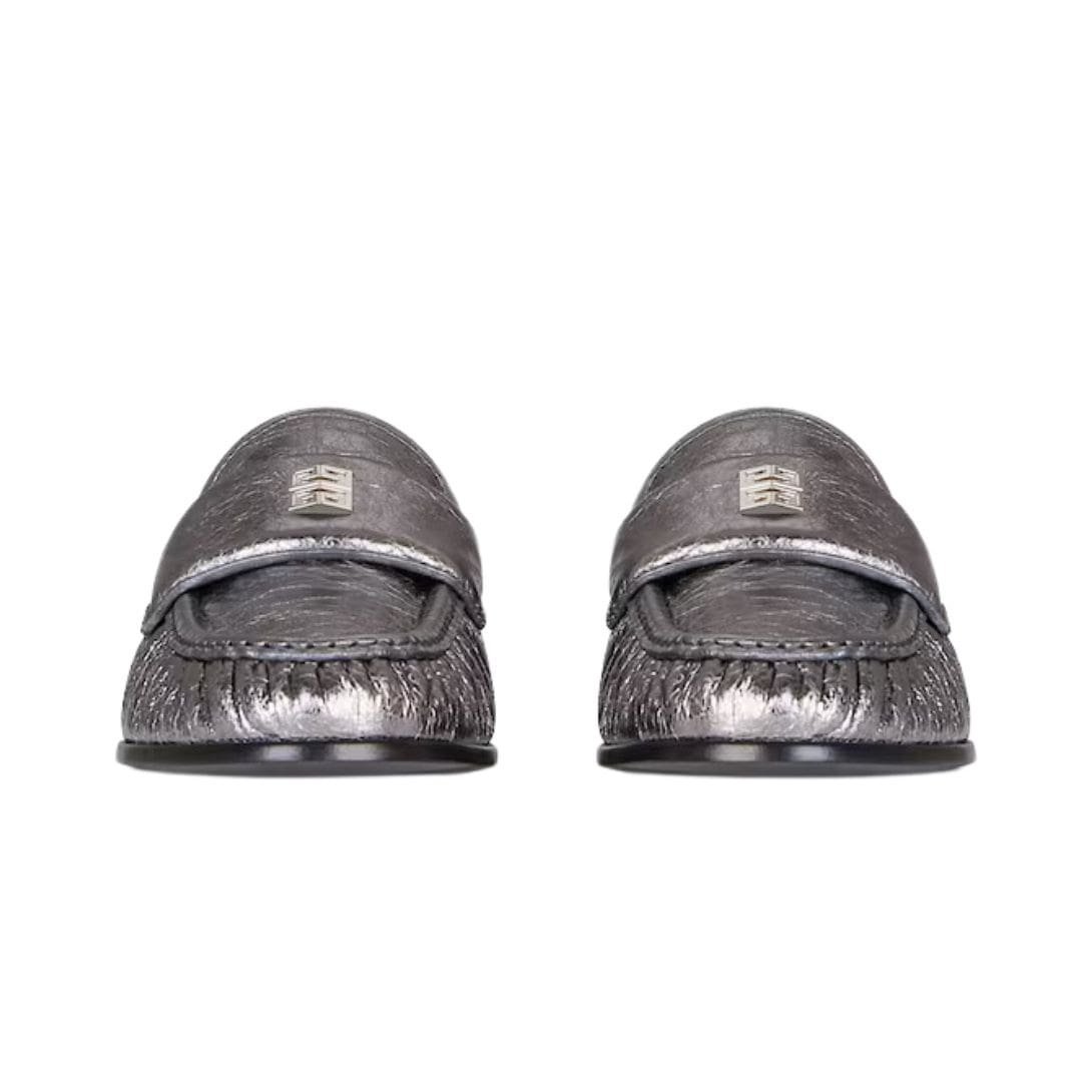 GIVENCHY 4G LOAFERS IN LAMINATED LEATHER - Image 3