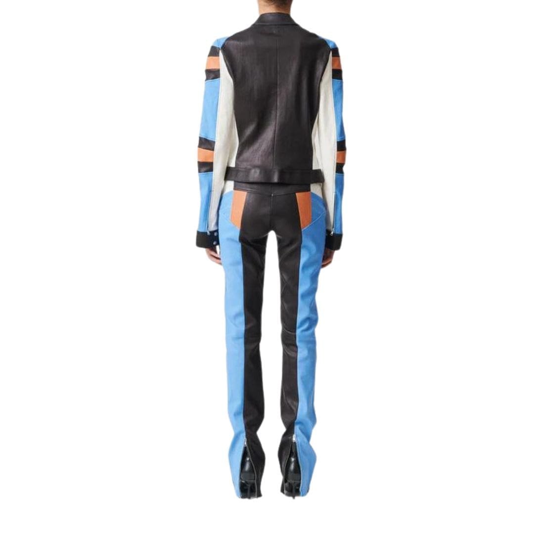 STOULS ENZO LEATHER BIKER PANTS - Image 2