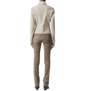 STOULS VALENTINE LEATHER CHINO PANTS