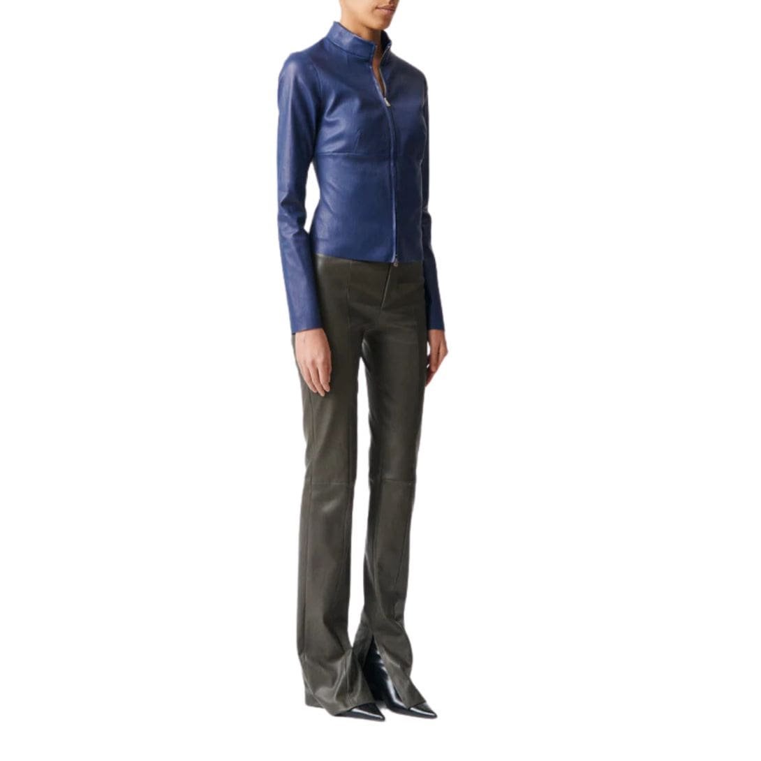 STOULS KAM PANTS LEATHER TAPERED PANTS - Image 3