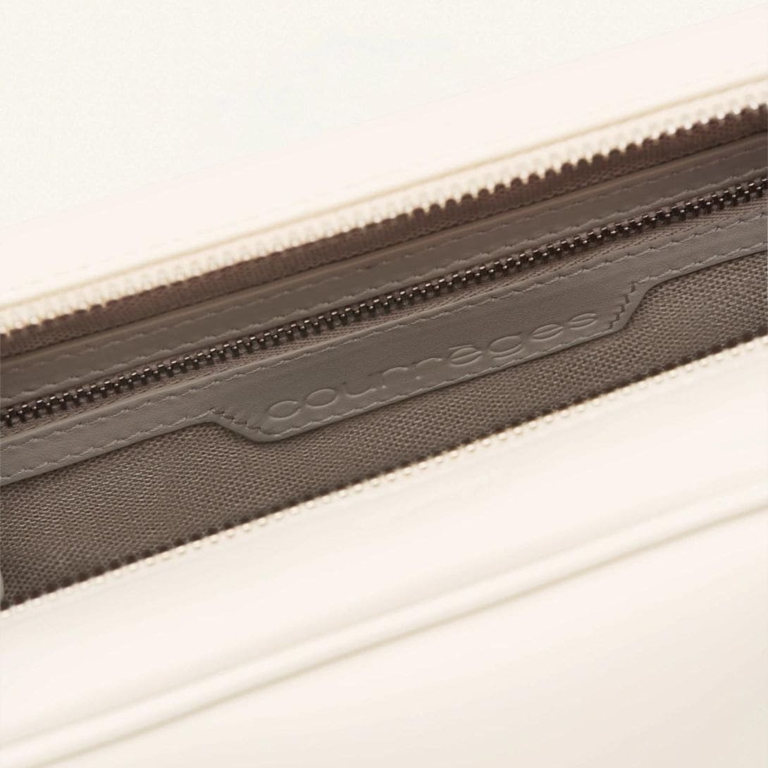 COURREGES REEDITION LEATHER BOWLING BAG - Image 3