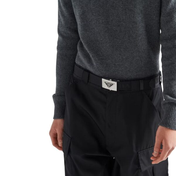 PRADA WOVEN RE NYLON BELT - Image 3