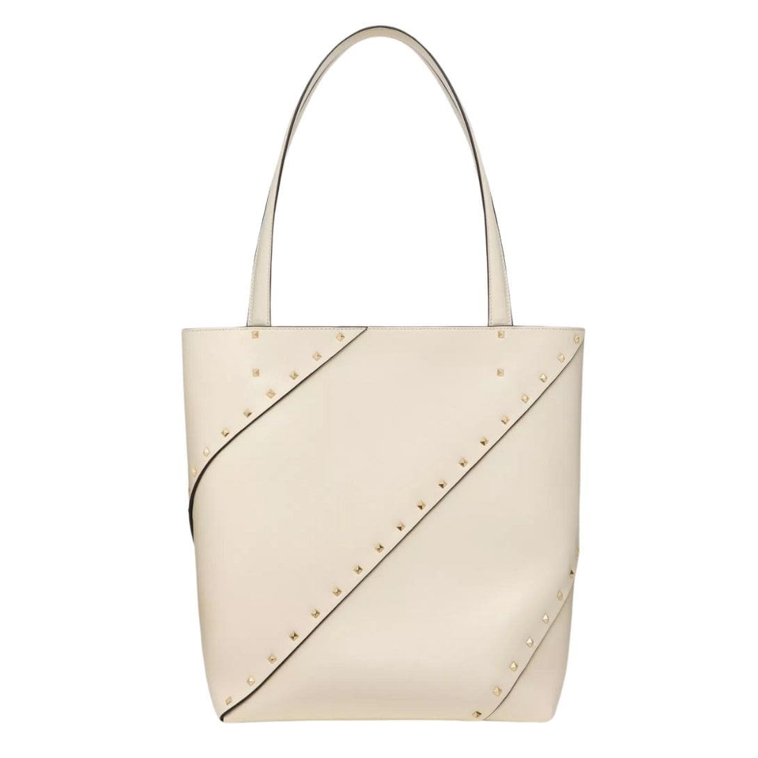 VALENTINO GARAVANI ROCKSTUD WISPY SHOPPING BAG IN CALFSKIN - Image 3
