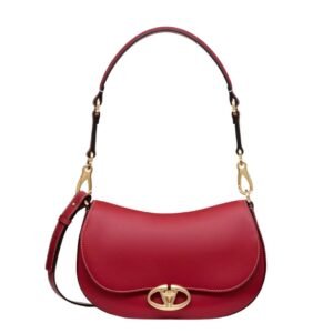 SMALL VALENTINO GARAVANI OHVAL SHOULDER BAG IN NAPPA CALFSKIN