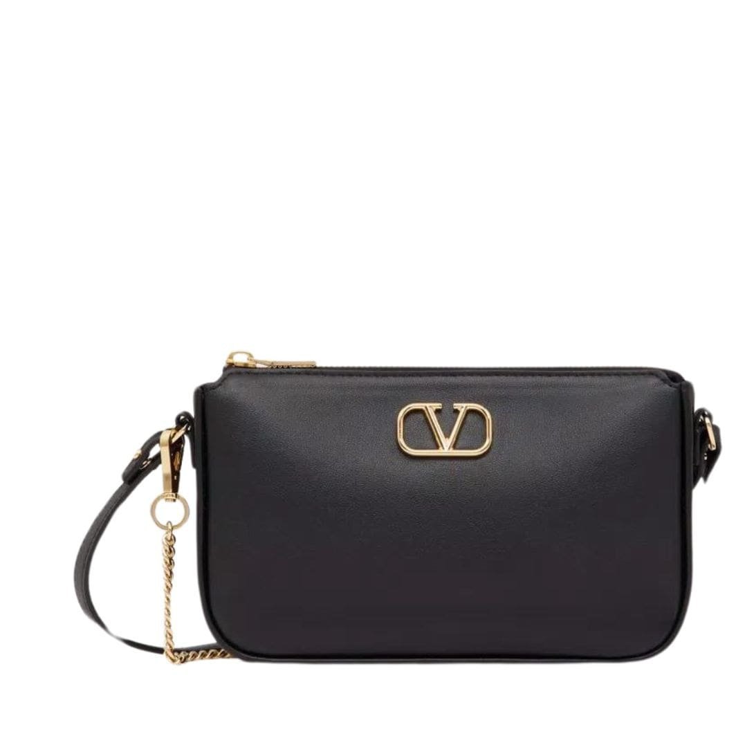 VALENTINO GARAVANI MINI VLOGO SIGNATURE CALFSKIN CROSSBODY BAG - Image 3