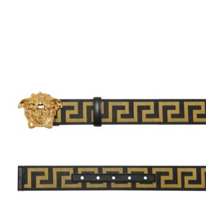 VERSACE GRECA LA MEDUSA BELT 4 CM