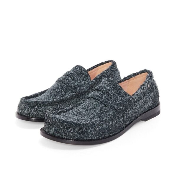 LOEWE CAMPO LOAFER IN BRUSHED SUEDE - Image 2