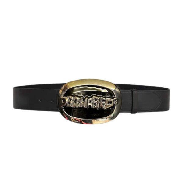 DSQUARED2 PLAQUE BELT GOLDEN - Image 2