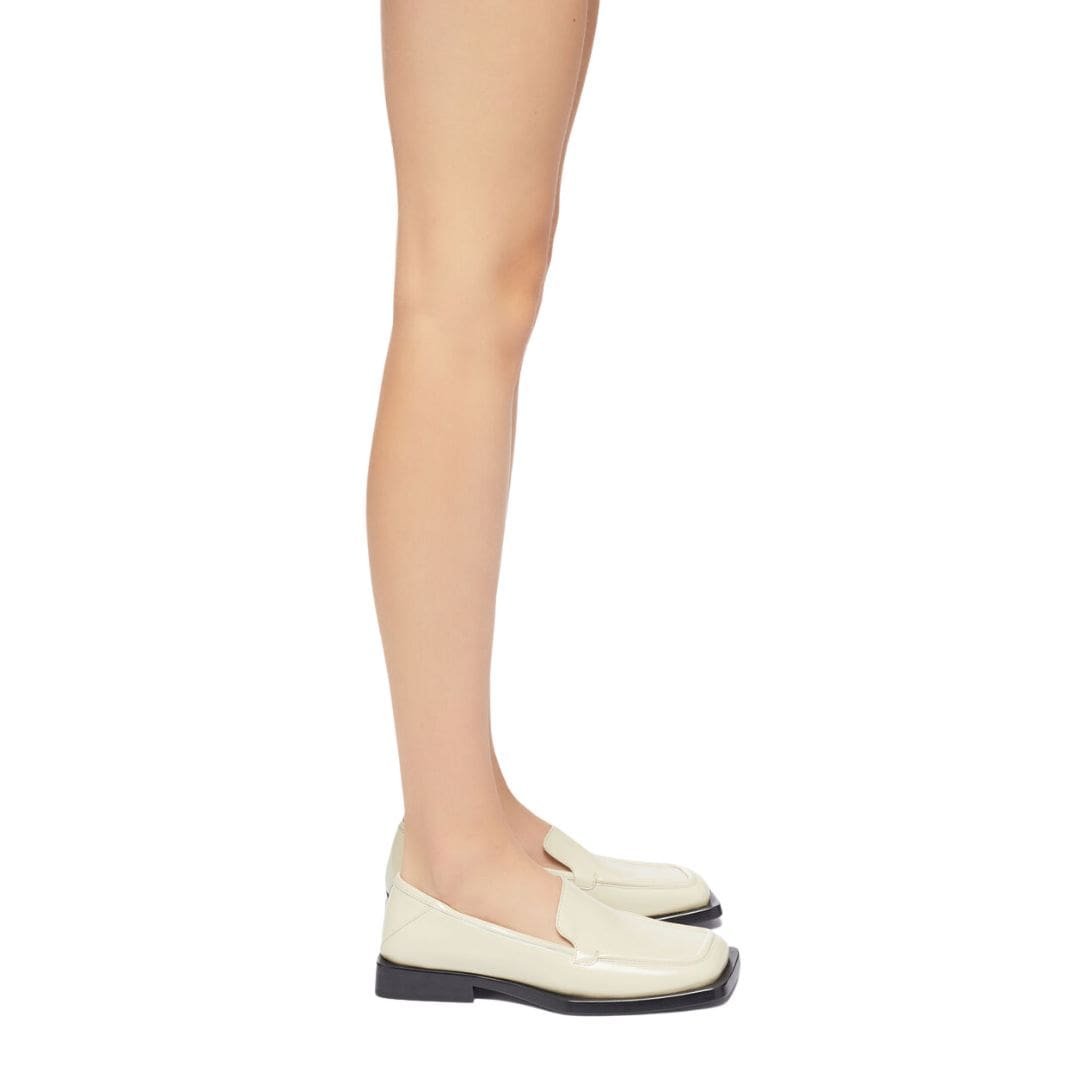 THE ATTICO ''MICOL'' OFF-WHITE LOAFERS - Image 3