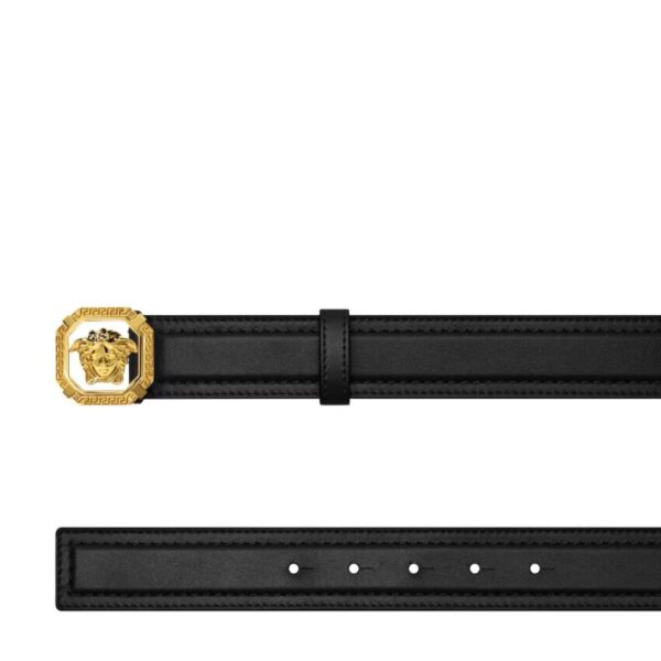 VERSACE LA MEDUSA LEATHER BELT 5 CM - Image 2