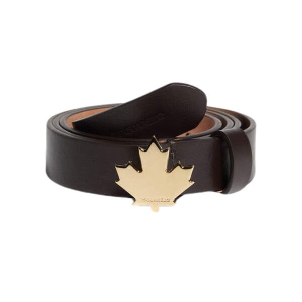 DSQUARED2 LEAF PLAQUE BELT