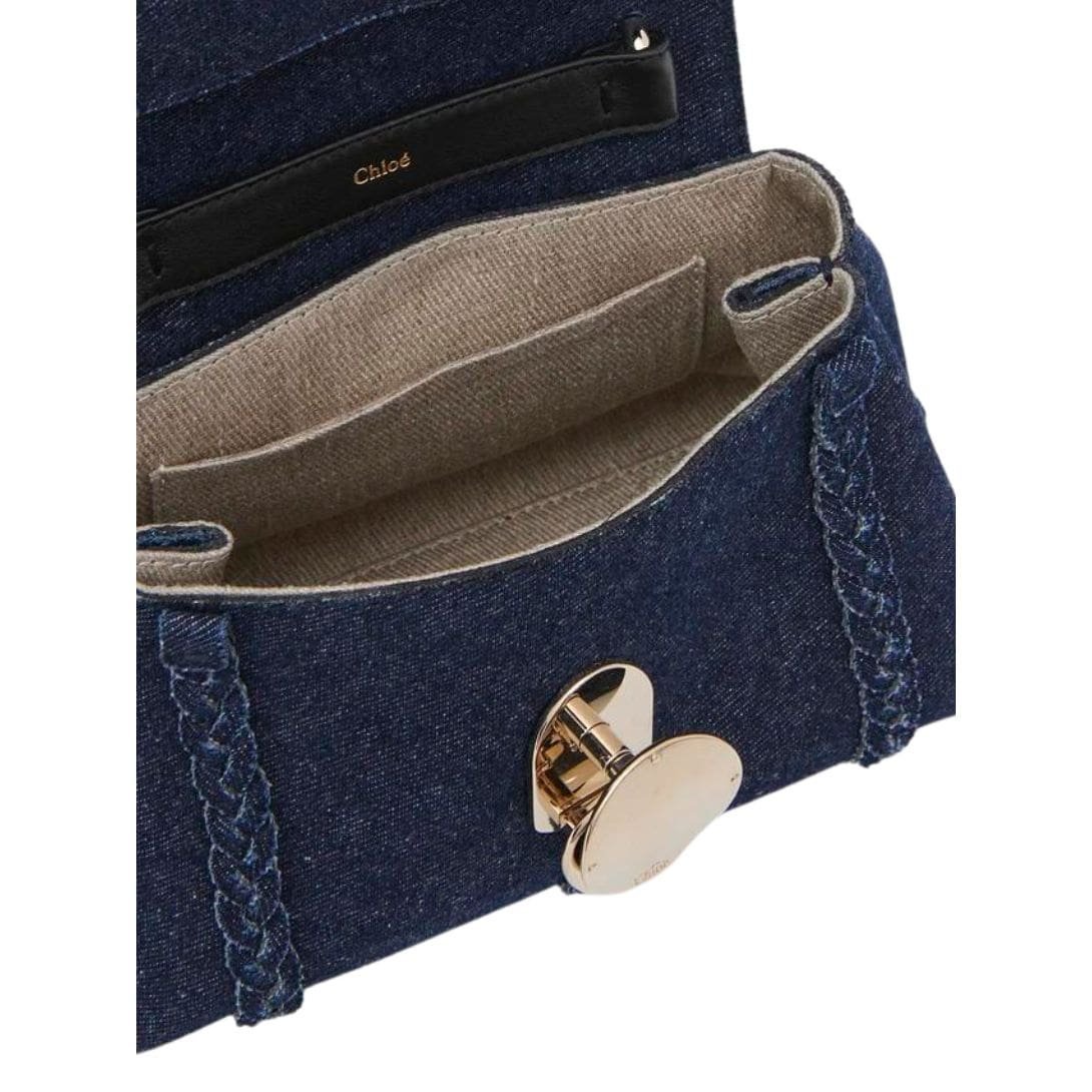 CHLOE PENELOPE MINI SOFT SHOULDER BAG DENIM - Image 3