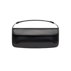 COURREGES SLEEK LEATHER BAGUETTE BAG