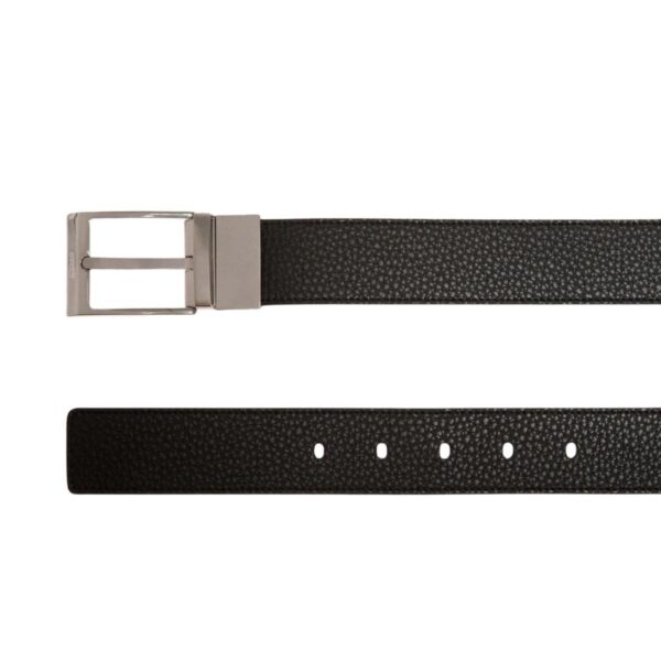 BALLY SHIFFIE 35MM REVERSIBLE AND ADJUSTABLE BELT IN BLACK AND BROWN LEATHER - Image 3