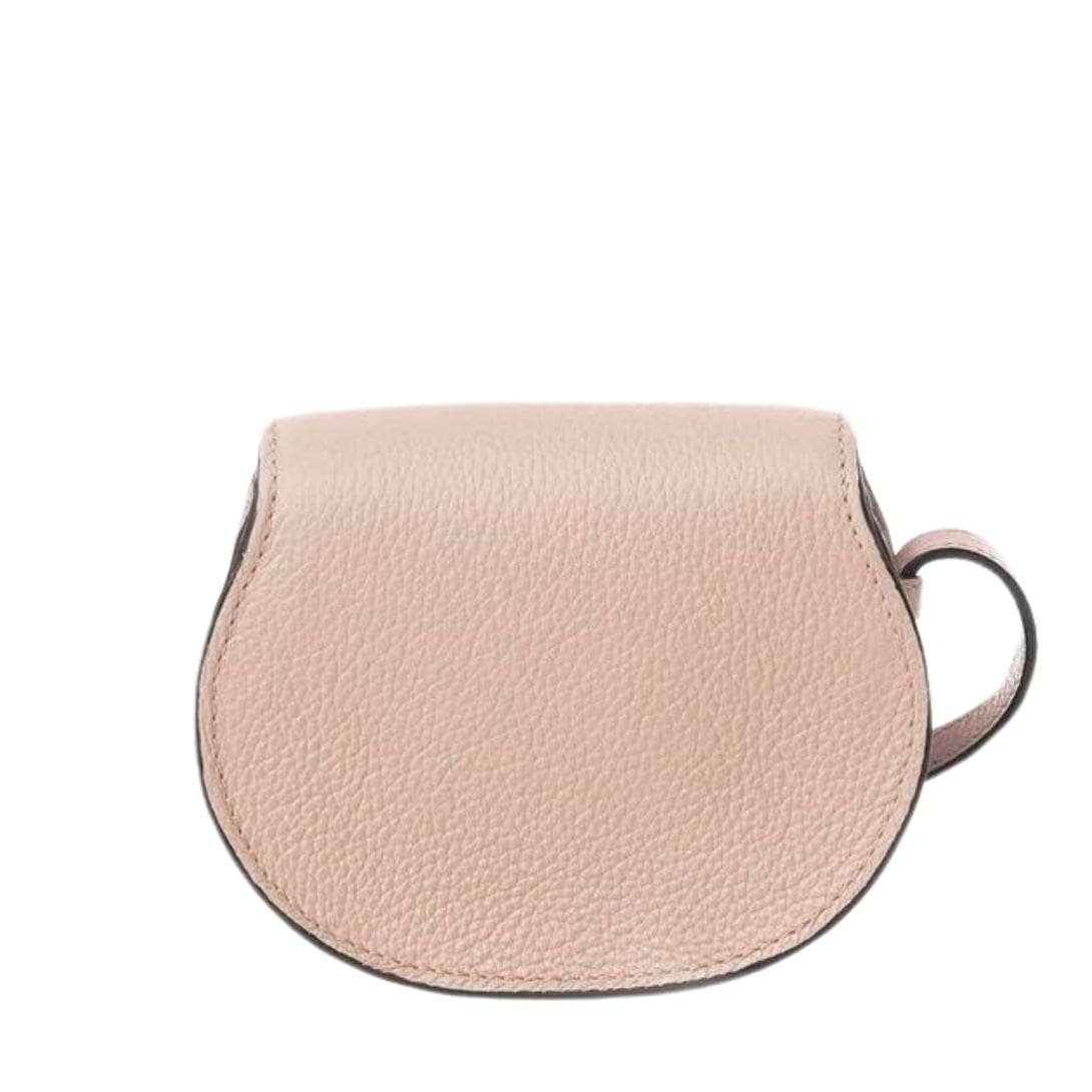 CHLOE MARCIE NANO SADDLE BAG NOMAD BEIGE - Image 2