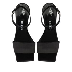 THE ATTICO ”CHEOPE” BLACK SANDAL