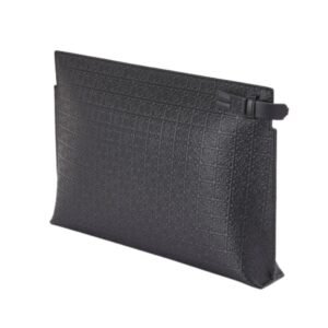 LOEWE REPEAT T POUCH IN EMBOSSED SILK CALFSKIN