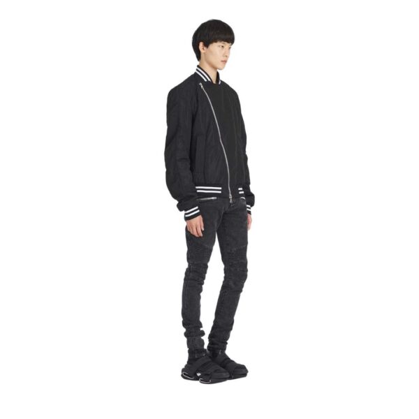 BALMAIN NYLON BOMBER JACKET - Image 4