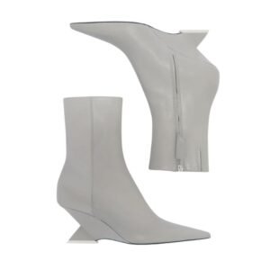 THE ATTICO ”CHEOPE” ANKLE BOOT GREY