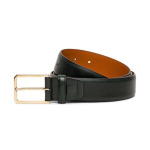 SANTONI MEN’S GREEN LEATHER ADJUSTABLE BELT