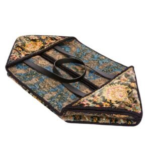 LOEWE XXL CARPET PUZZLE FOLD TOTE IN SILK AND WOOL