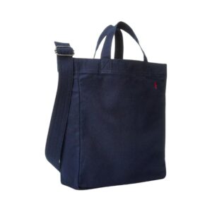 RALPH LAUREN CANVAS SHOPPER TOTE