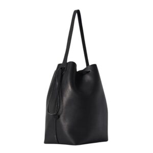 THE ROW BELVEDERE TOTE BAG IN LEATHER