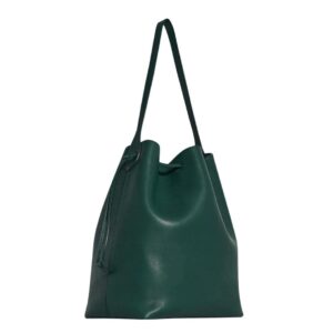 THE ROW BELVEDERE TOTE BAG IN LEATHER