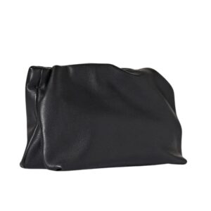 THE ROW BOURSE CLUTCH BAG IN LEATHER