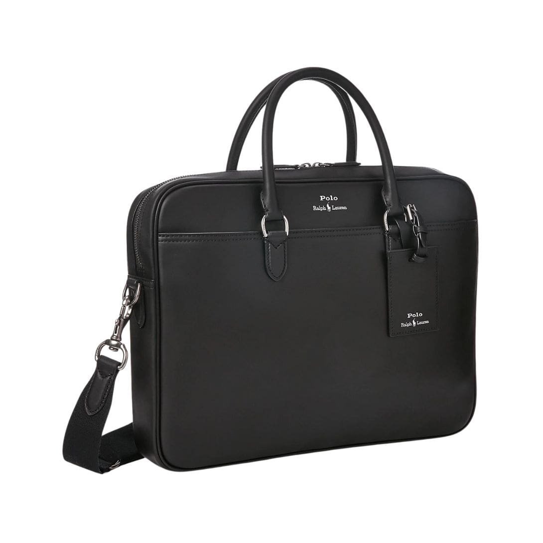 RALPH LAUREN LEATHER BRIEFCASE BAG - Image 3