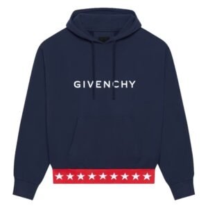 GIVENCHY BOXY FIT HOODIE IN FLEECE