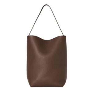 THE ROW LARGE NS PARK TOTE BAG IN LEATHER