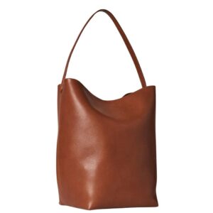 THE ROW LARGE NS PARK TOTE BAG IN LEATHER